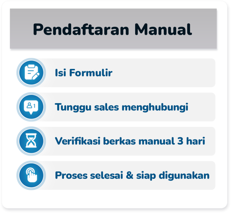 pendaftaran manual